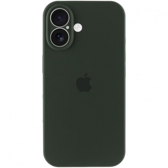 Чехол для iPhone 16 Plus Silicone Case Full Protective (Cyprus Green)