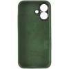 Чехол для iPhone 16 Plus Silicone Case Full Protective (Cyprus Green)