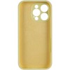 Чохол Silicone Case Full Camera Protective (AA) для Apple iPhone 16 Pro (6.3") Жовтий / Mellow Yellow