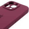 Чехол для iPhone 16 Pro Max Silicone Case Full Protective (Plum)