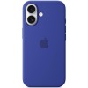 Чохол Silicone case (AAA) full with Magsafe and Animation для Apple iPhone 16 (6.1"), Ultramarine