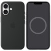 Чохол Silicone case (AAA) full with Magsafe and Animation для Apple iPhone 16 (6.1"), Black