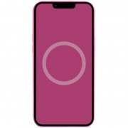 Чехол Silicone case (AAA) full with Magsafe and Animation для Apple iPhone 16 (6.1"), Fuchsia