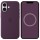 Чехол Silicone case (AAA) with Magsafe and Animation для Apple iPhone 16 (6.1") Plum
