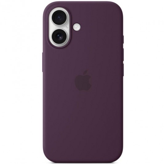Чехол Silicone case (AAA) with Magsafe and Animation для Apple iPhone 16 (6.1