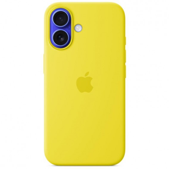 Чехол Silicone case (AAA) full with Magsafe and Animation для Apple iPhone 16 Plus (6.7"), Star Fruit