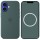 Чехол Silicone case (AAA) with Magsafe and Animation для Apple iPhone 16 Plus (6.7") Lake Green