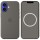 Чехол Silicone case (AAA) with Magsafe and Animation для Apple iPhone 16 Plus (6.7") Stone Grey