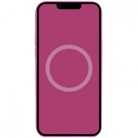 Чохол Silicone case (AAA) full with Magsafe and Animation для Apple iPhone 16 Plus (6.7"), Fuchsia