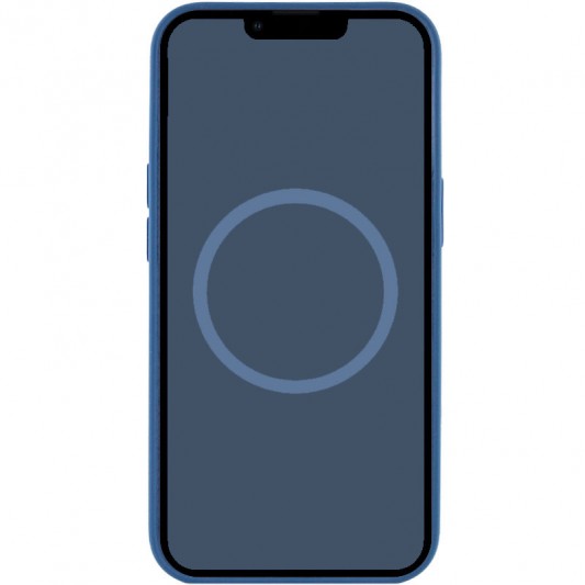 Чехол Silicone case (AAA) with Magsafe and Animation для Apple iPhone 16 Plus (6.7") Denim - изображение 2