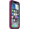 Чехол Silicone case (AAA) full with Magsafe and Animation для Apple iPhone 16 Pro (6.3"), Fuchsia