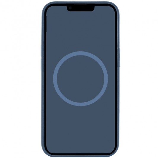 Чехол Silicone case (AAA) with Magsafe and Animation для Apple iPhone 16 Pro (6.3") Denim - изображение 2