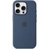Чехол Silicone case (AAA) full with Magsafe and Animation для Apple iPhone 16 Pro (6.3"), Denim