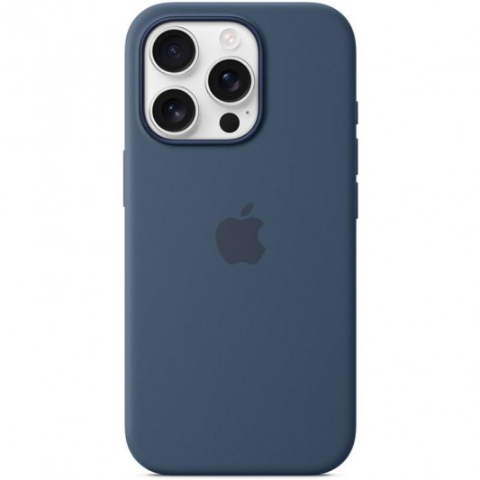 Чехол Silicone case (AAA) with Magsafe and Animation для Apple iPhone 16 Pro (6.3
