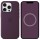 Чехол Silicone case (AAA) with Magsafe and Animation для Apple iPhone 16 Pro Max (6.9") Plum