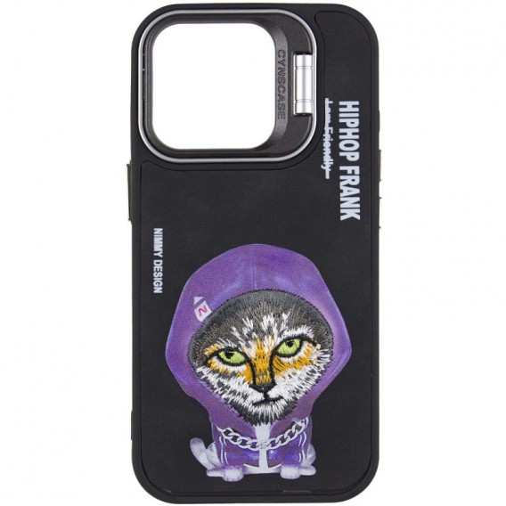 TPU+PC чохол Friends для Apple iPhone 15 (6.1"), Black Cat