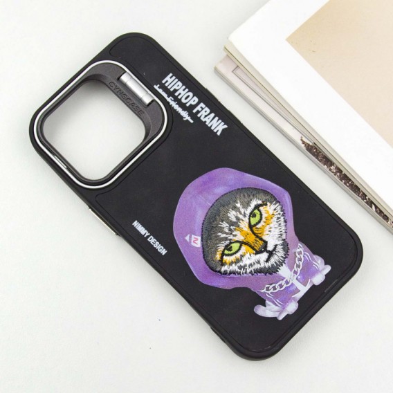 TPU+PC чохол Friends для Apple iPhone 15 (6.1"), Black Cat