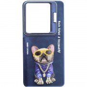 TPU+PC чехол Friends для Apple iPhone 15 (6.1"), Blue Dog
