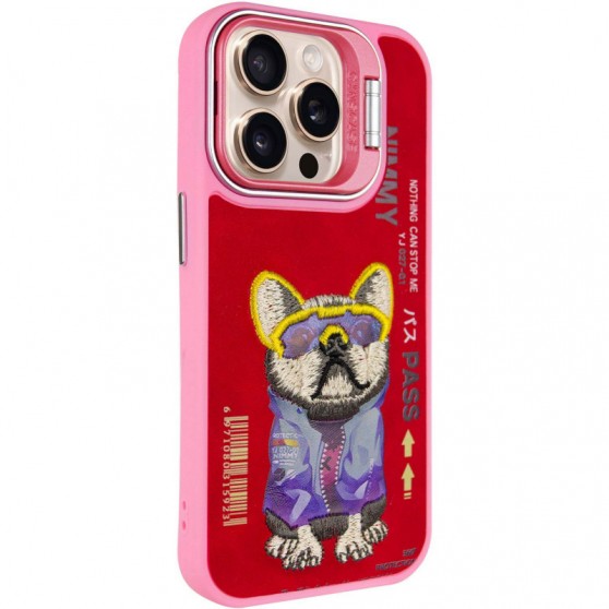 TPU+PC чехол Friends для Apple iPhone 15 Pro (6.1") Pink Dog