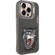 TPU+PC чехол Friends для Apple iPhone 15 Pro (6.1") Grey Wolf