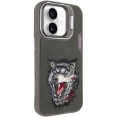 TPU+PC чехол Friends для Apple iPhone 16 (6.1 дюйма) Grey Wolf
