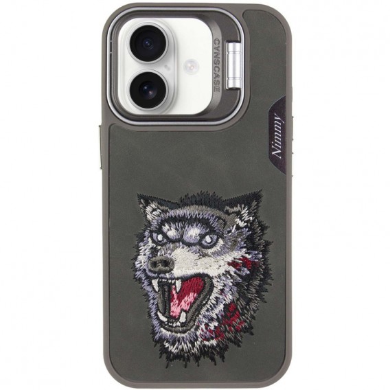 TPU+PC чехол Friends для Apple iPhone 16 (6.1) Grey Wolf