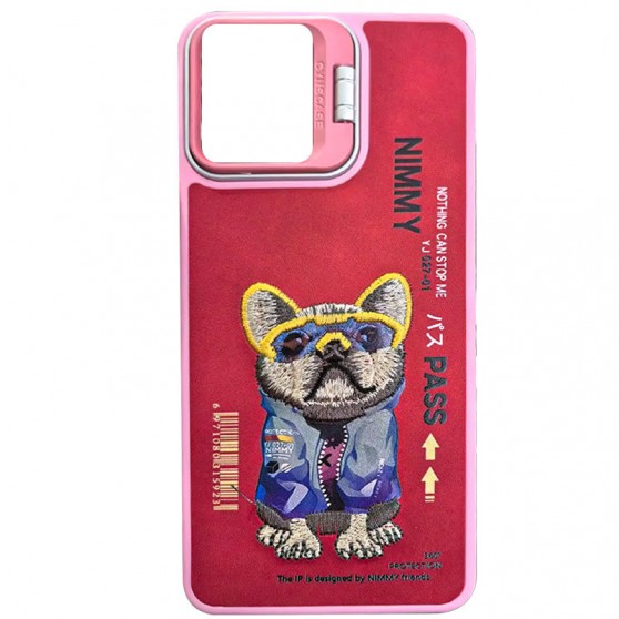 TPU+PC чехол Friends для Apple iPhone 16 (6.1"), Pink Dog