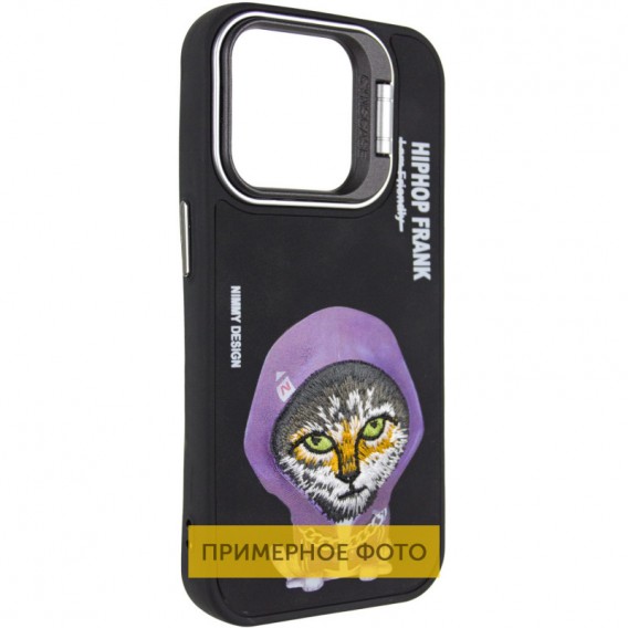 TPU+PC чохол Friends для Apple iPhone 16 (6.1"), Black Cat