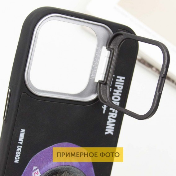 TPU+PC чохол Friends для Apple iPhone 16 (6.1"), Black Cat