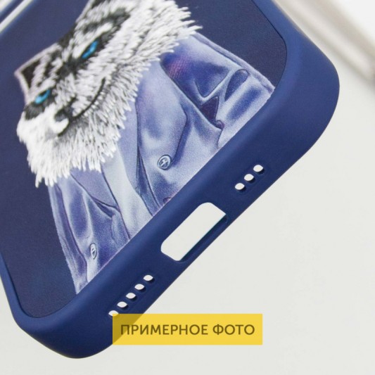 TPU+PC чохол Friends для Apple iPhone 16 (6.1") Blue Wolf - зображення 4 