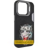 TPU+PC чохол Friends для Apple iPhone 16 (6.1"), Black Tiger
