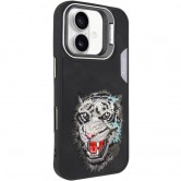 TPU+PC чехол Friends для Apple iPhone 16 (6.1 дюйма) Black Tiger