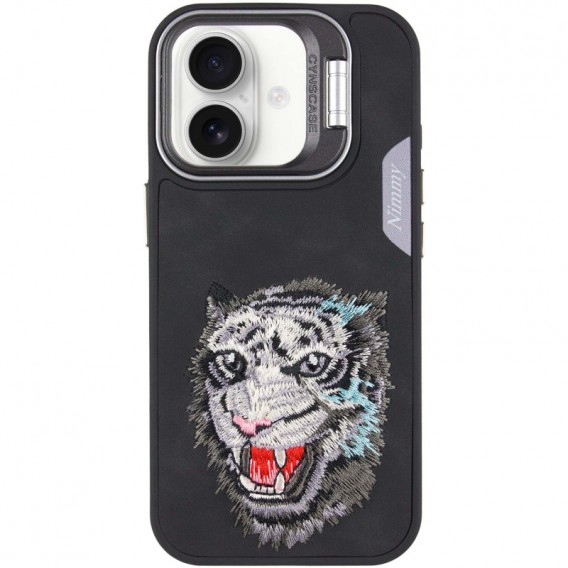TPU+PC чехол Friends для Apple iPhone 16 (6.1) Black Tiger