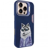 TPU+PC чехол Friends для Apple iPhone 16 Pro (6.3 дюйма) Blue Wolf