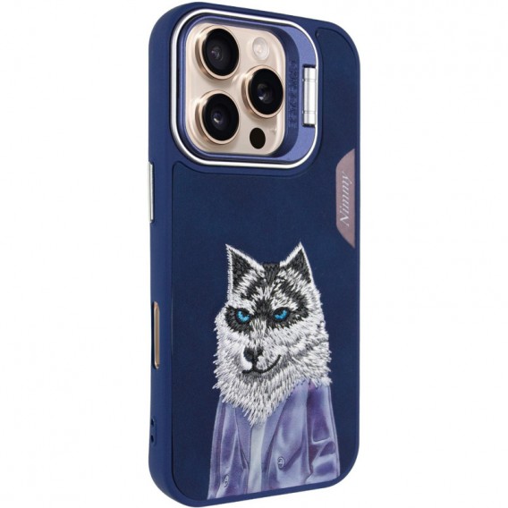 TPU+PC чехол Friends для Apple iPhone 16 Pro (6.3"), Blue Wolf