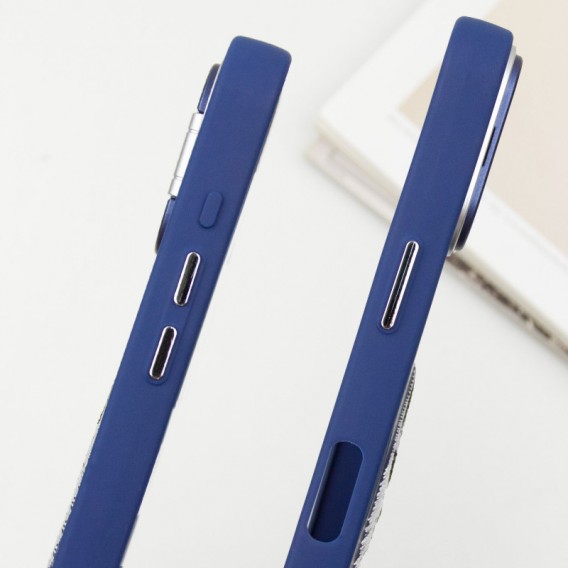 TPU+PC чехол Friends для Apple iPhone 16 Pro (6.3"), Blue Wolf