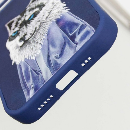 TPU+PC чохол Friends для Apple iPhone 16 Pro (6.3") Blue Wolf - зображення 6 