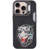 TPU+PC чохол Friends для Apple iPhone 16 Pro (6.3"), Black Tiger