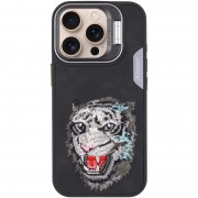 TPU+PC чехол Friends для Apple iPhone 16 Pro (6.3"), Black Tiger