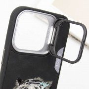 TPU+PC чехол Friends для Apple iPhone 16 Pro (6.3"), Black Tiger