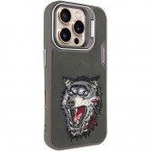 TPU+PC чехол Friends для Apple iPhone 16 Pro (6.3 дюйма) Grey Wolf