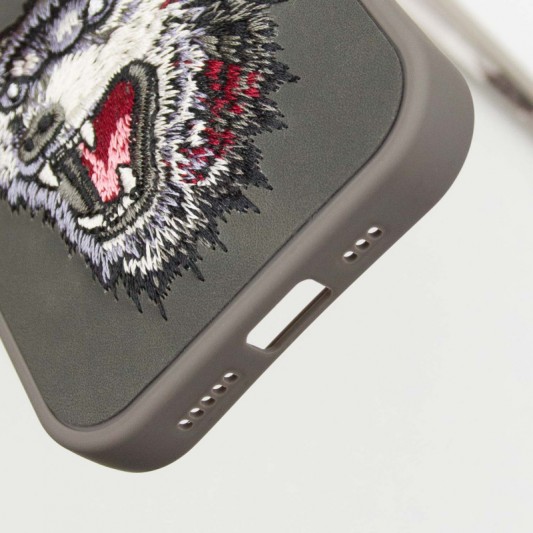 TPU+PC чехол Friends для Apple iPhone 16 Pro (6.3") Grey Wolf - изображение 6