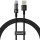 USB кабель Baseus Gem Fast Charging USB Type-C 100W (1m) (P10373002211), Cluster Black