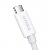 USB кабель Baseus Superior 2 USB4 Full-Function Type-C to Type-C 240W (1.8m) (P10365200211-05), Moon White