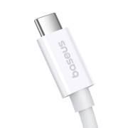USB кабель Baseus Superior 2 USB4 Full-Function Type-C to Type-C 240W (1.8m) (P10365200211-05), Moon White