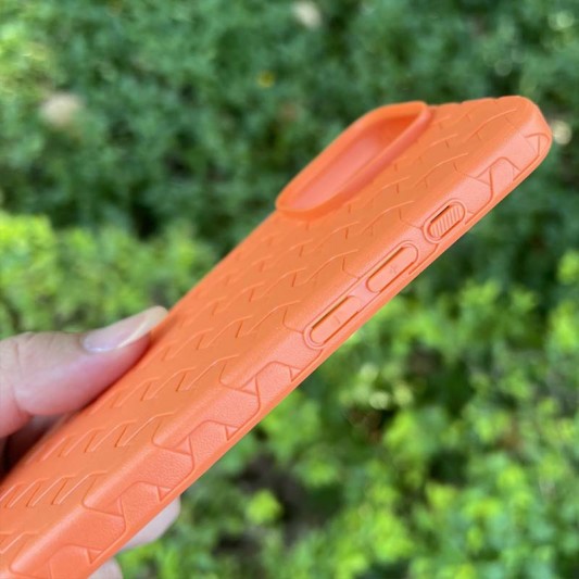 Чехол TPU Weaving для Apple iPhone 12 Pro / 12 (6.1") Orange - изображение 2