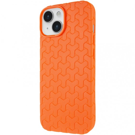 Чохол TPU Weaving для Apple iPhone 12 Pro / 12 (6.1") Orange
