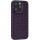 Чехол TPU Weaving для Apple iPhone 12 Pro / 12 (6.1") Purple