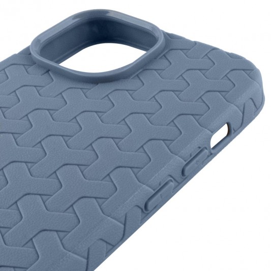 Чехол TPU Weaving для Apple iPhone 12 Pro Max (6.7") Blue - изображение 3