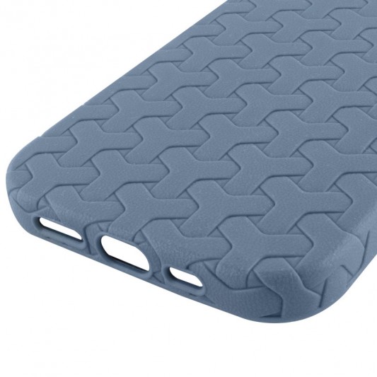 Чехол TPU Weaving для Apple iPhone 12 Pro Max (6.7") Blue - изображение 4